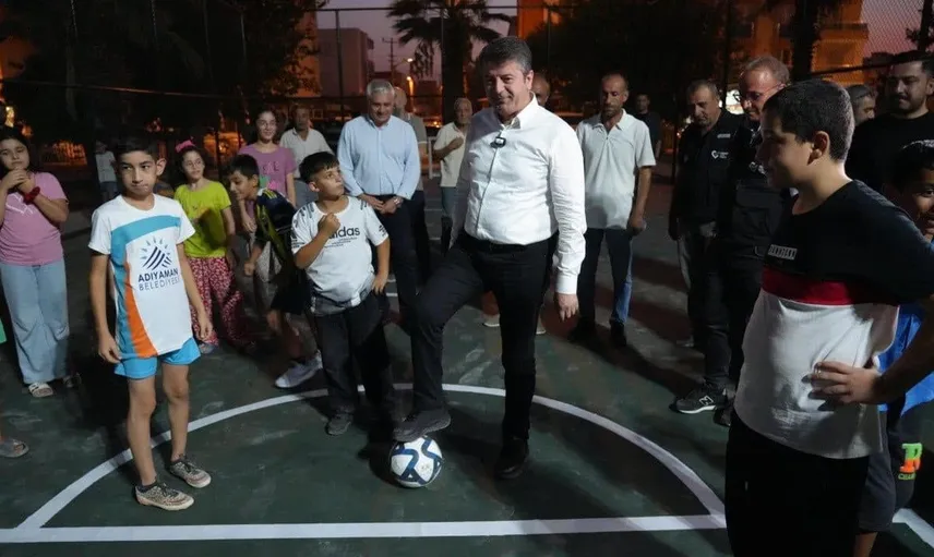 Adıyaman'daki çocukların futbol hayali gerçek oldu