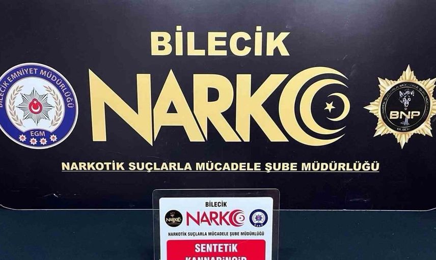 Bilecik'te polisi harekete geçiren uyuşturucu operasyonu: 3 şüpheli gözaltında