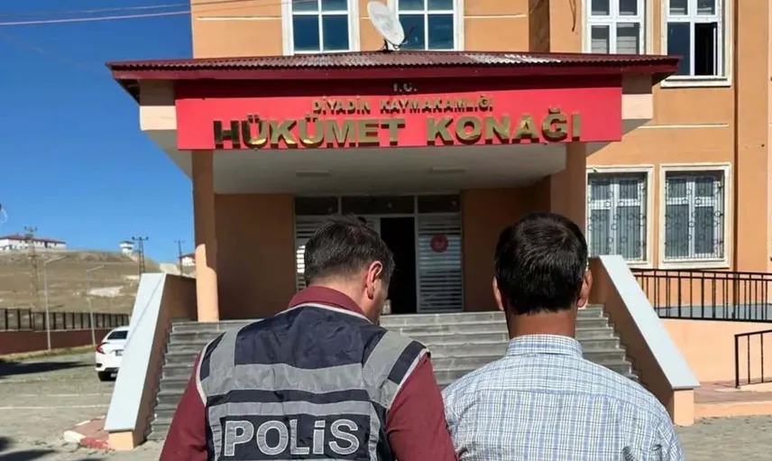 Diyadin'de kasten öldürme suçundan aranan şahıs yakalandı