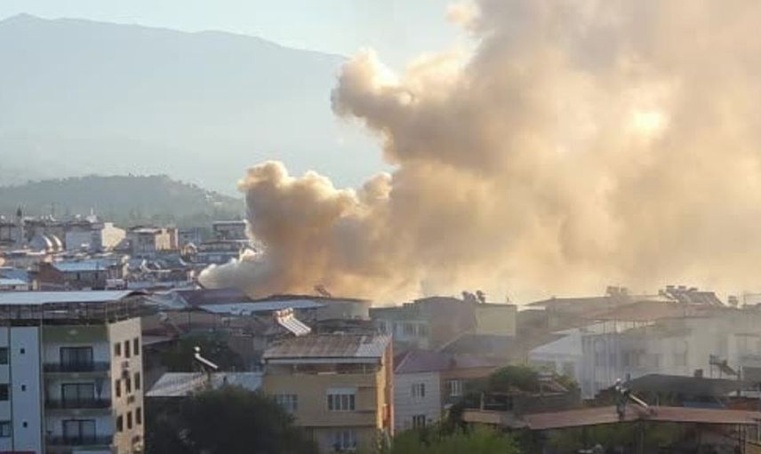 Nazilli'de elektrikli battaniye yangınına karşı yaşlı adam son anda kurtuldu