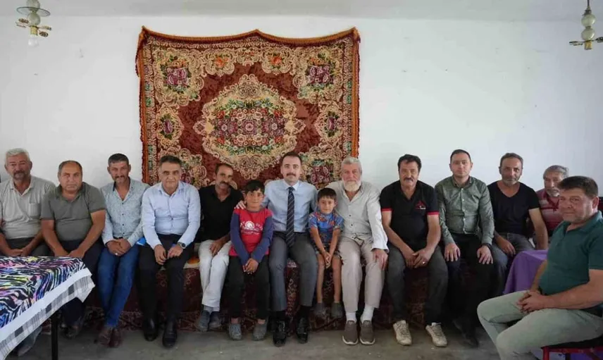 Kaymakamın köy ziyaretleri: vatandaşlarla buluşarak ihtiyaçları değerlendirdi