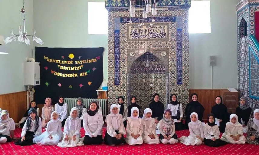 Hisarcık'ta yaz kuran kursu ile yeni bir dönem tamamlandı