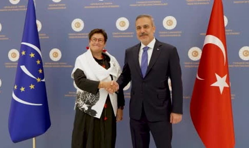 Dışişleri bakanı fidan, Avrupa Konseyi meclis başkanı bayr ile bir araya geldi