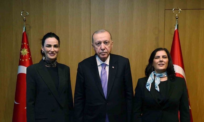 Aydın Büyükşehir belediye başkanı özlem çerçioğlu, cumhurbaşkanı erdoğan ile görüşerek projelerini paylaştı