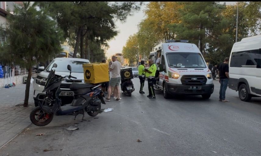 Denizli'de yasaklı dönüş kazaya neden oldu