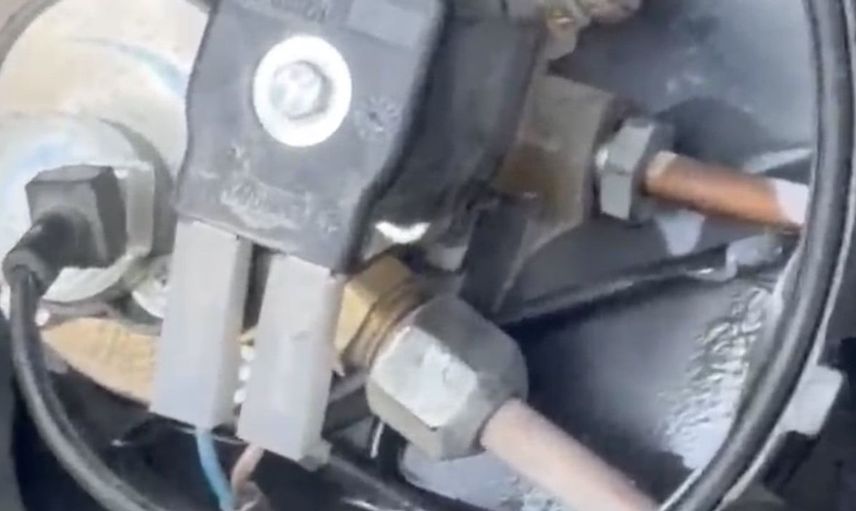 Eskişehir'de LPG sızıntısına rağmen sigara içen vatandaş dikkat çekti