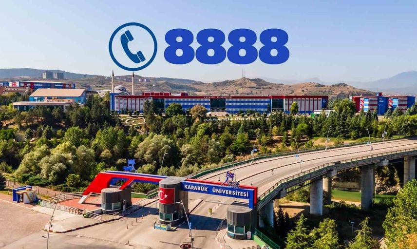 Karabük Üniversitesi'nde güvenlik hizmetlerine hız kazandıran çağrı merkezi açıldı