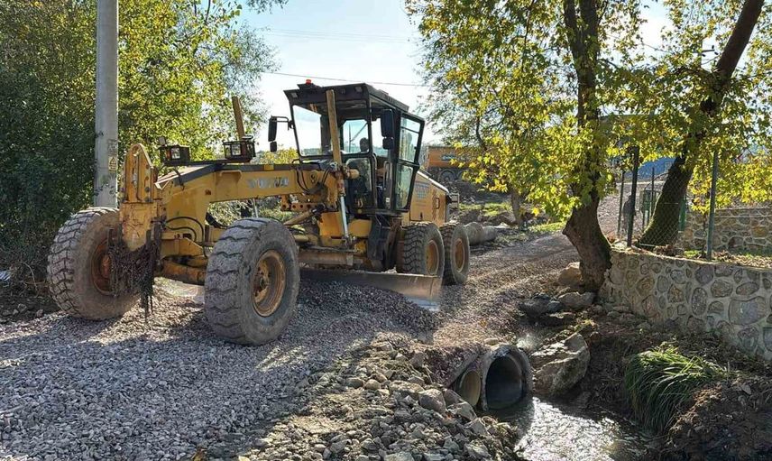 Kocaeli'de selin kapattığı yol, altyapı güçlendirme ile yeniden açıldı