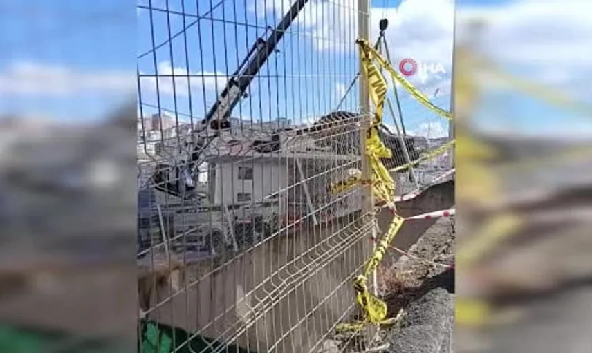Eyüpsultan'da hızla kaybolan kontrol: Otomobil 3. kata çarparak düştü