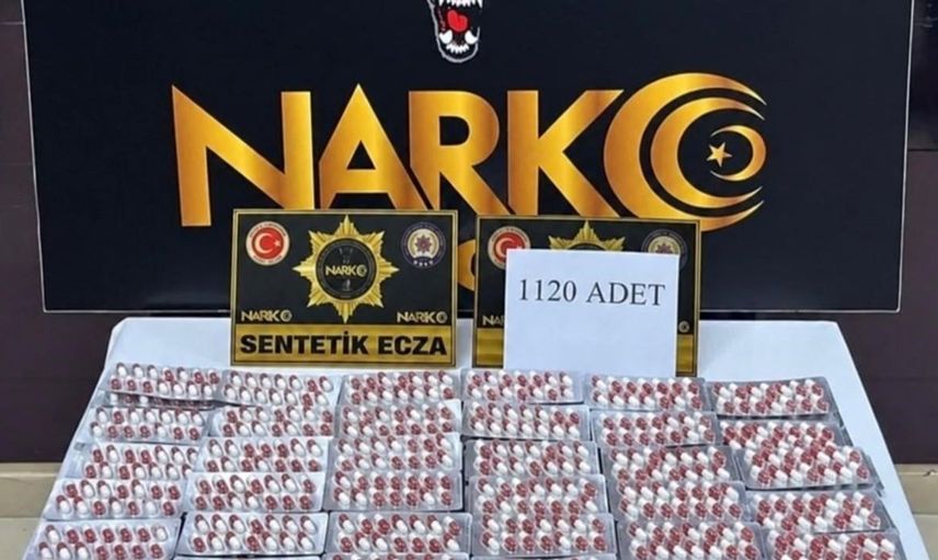 Yozgat'ta üst düzey uyuşturucu operasyonu: Bin 120 hap ele geçirildi