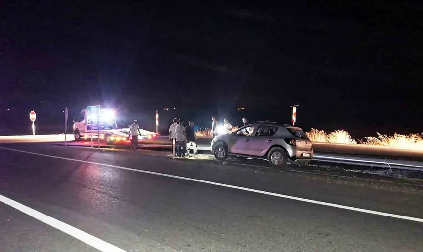 Hisarcık'ta meydana gelen trafik kazasında 2 kişi yaralandı