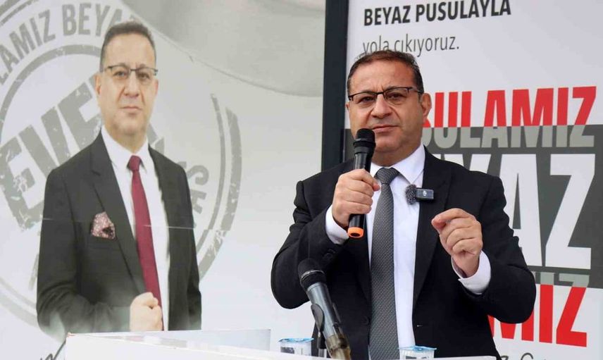 Mustafa Eken, seçim ofisini açtı: Üyelerimizle güçlüyüz