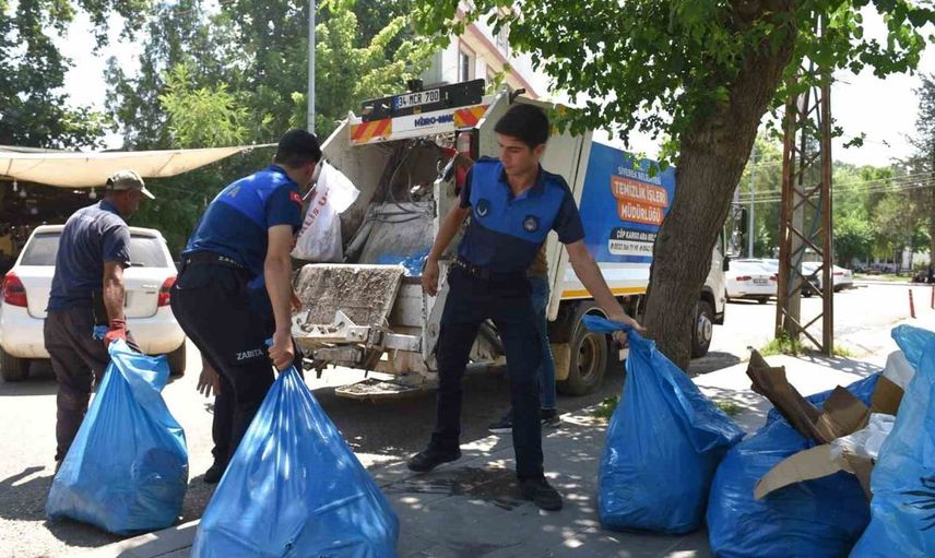 Siverek’te halk sağlığı için 5 ton bozuk ürün imha edildi