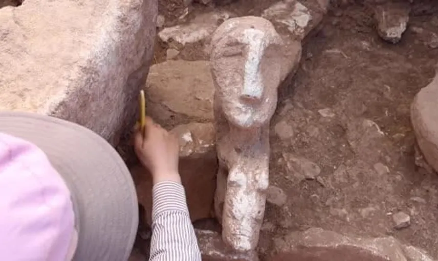 Karahantepe kazılarında 11 bin yıllık heykel keşfi: İnsan ve leopar birleşimi