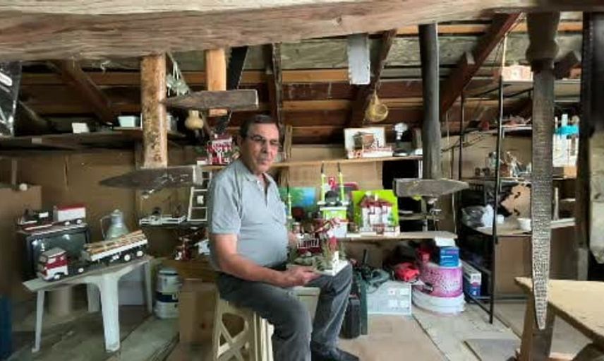 Bolu'da emekli memur, hafızasındaki şehri yeniden inşa ediyor