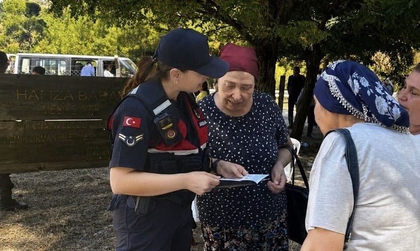 Kemalpaşa’da kadına yönelik şiddetle mücadelede jandarma bilgilendirmesi