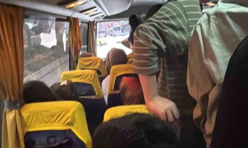 Bilecik'te midibüste balık istifi yolculuk gündem yarattı