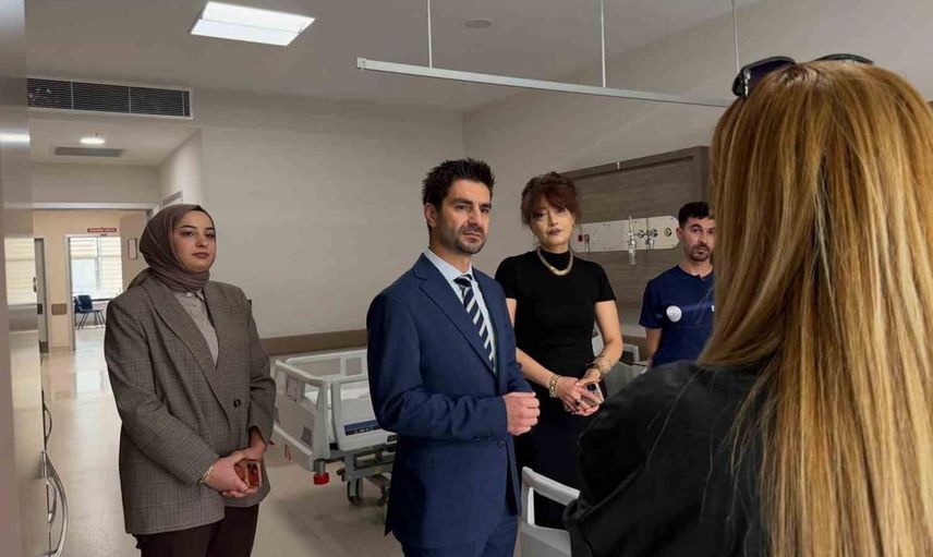 Hasta hakları günü etkinliğiyle Mengücek Gazi EAH'dan hasta ziyareti
