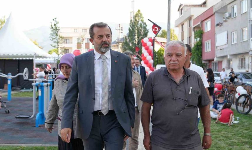 Gürsu’nun yangın kahramanının ismi park ve eğitim atölyesine verildi