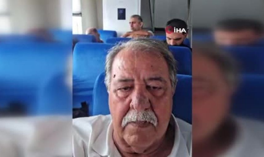 Gemi su almaya başlayınca panik yaşandı: Yolcu o anları kaydetti