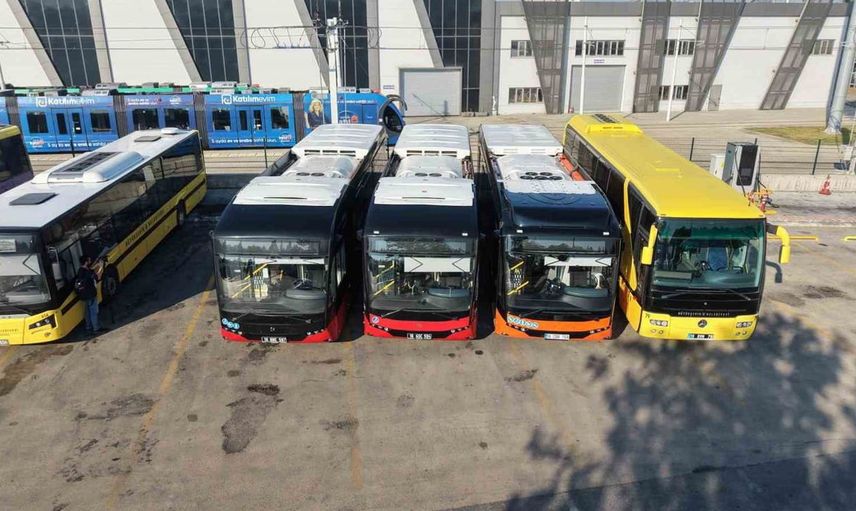 Bursa toplu ulaşımını elektrikli otobüslerle dönüştürüyor