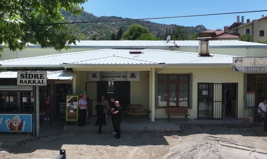 Isparta'da Sidre Mahallesi sosyal tesisi yenileniyor