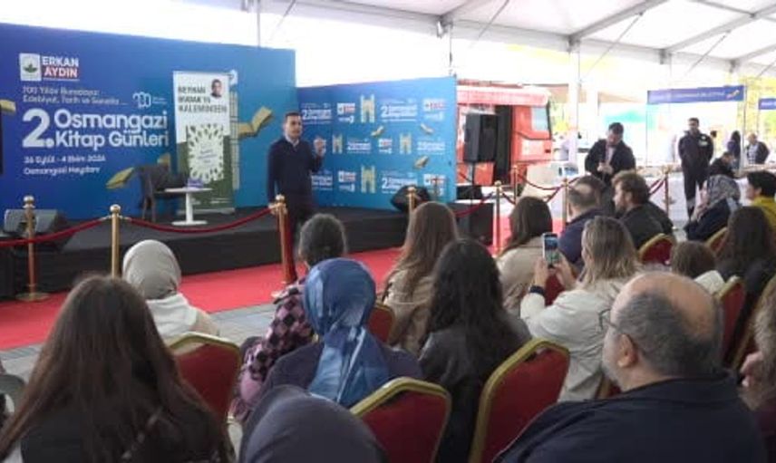Osmangazi kitap günleri sürüyor: Edebiyatın buluşma noktası