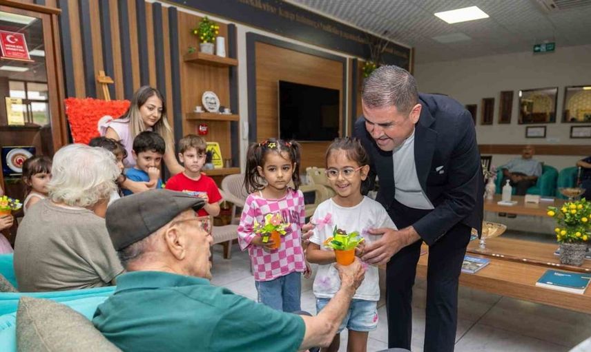 Mezitli'de kuşaklar arası dayanışma etkinliği