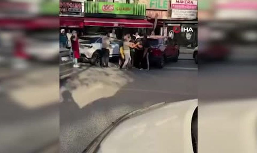 Başakşehir'de motosikletli kuryenin esnafa saldırısında tartışma büyüdü