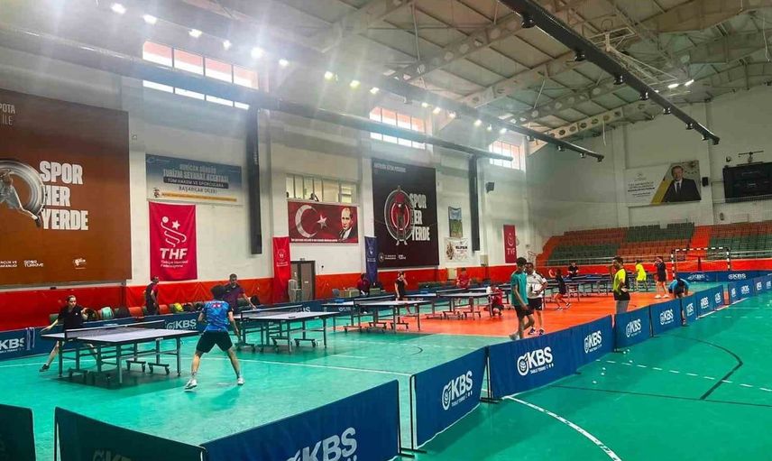 İşitme engelliler masa tenisi milli takım seçmeleri köyceğiz’de başladı
