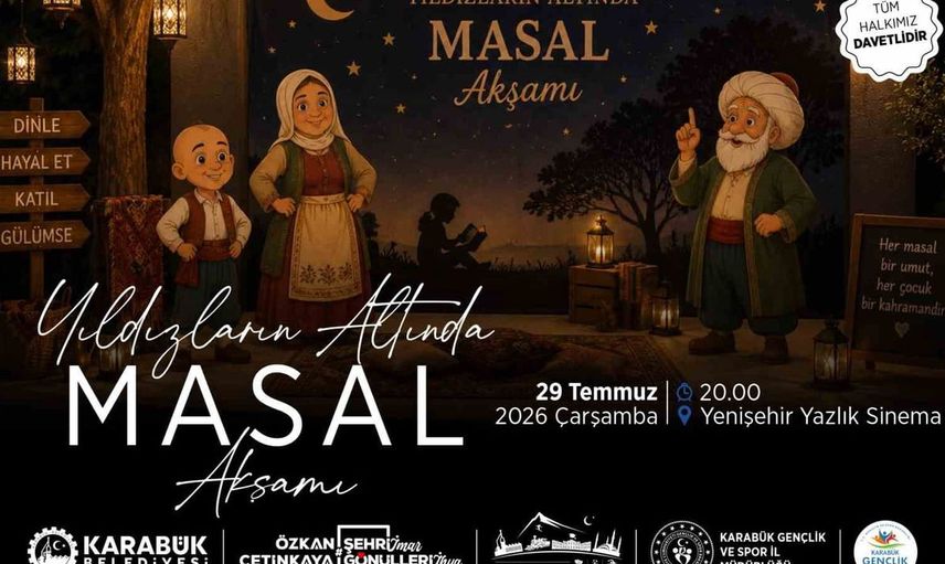 Karabük Belediyesi çocukları masal dünyasıyla buluşturuyor