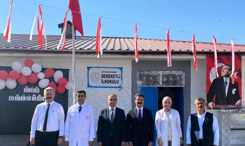 Yeni eğitim yılı heyecanı besni'de başladı
