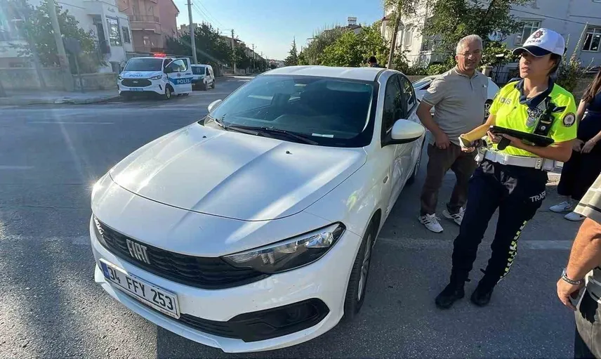 Karaman'da kavşak kazasında motosiklet sürücüsü yaralandı
