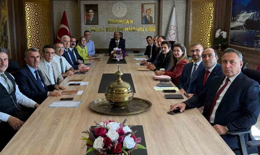 Erzincan'da ilçe milli eğitim müdürleri kurulu toplantısı yapıldı