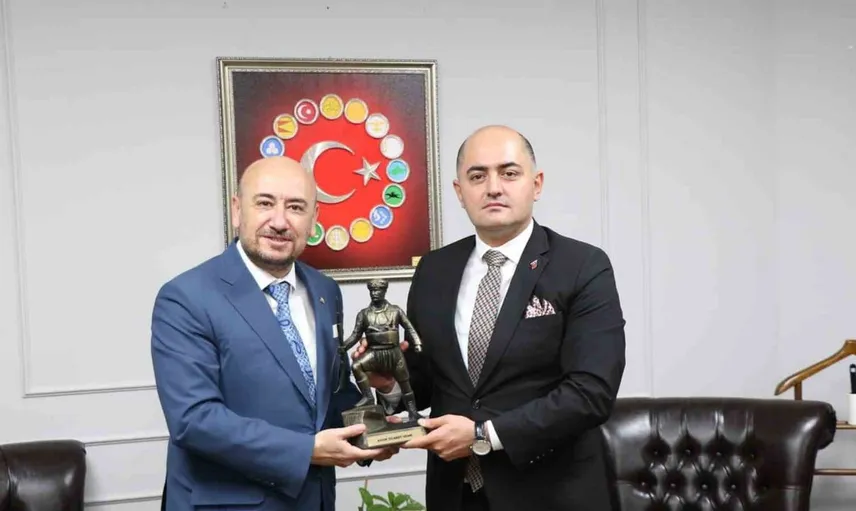Aydın'nın simgeleri başsavcıya takdim edildi