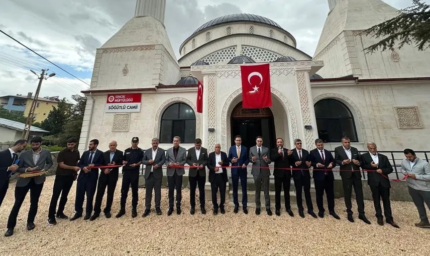 Sincik’teki yeni cami ve gençlik merkezi topluma kazandırıldı
