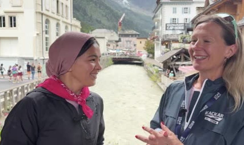 Afgan patika koşucusu özgürlük mücadelesi için Kaçkar'da koşacak