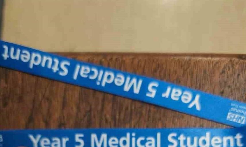 OMÜ'lü öğrencinin St. Thomas Hastanesi'nde başarılı plastik cerrahi stajı