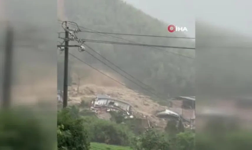 Çin'in Jiangxi eyaletinde toprak kayması: 1 ölü, 11 kayıp
