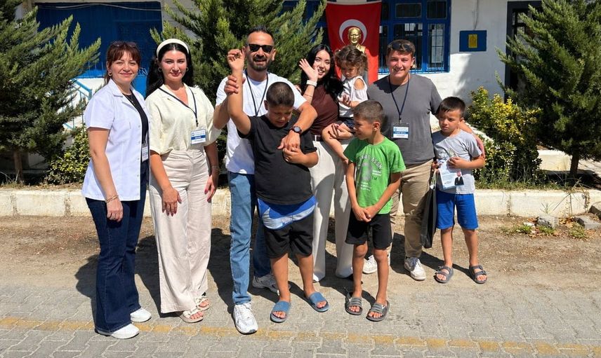 Söke Belediyesi’nden kırsal çocuklara ücretsiz saç tıraşı hizmeti