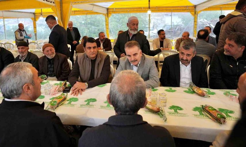 Başkan Yılmaz, şehit Mustafa Aslan'ın ailesini ziyaret ederek destek oldu