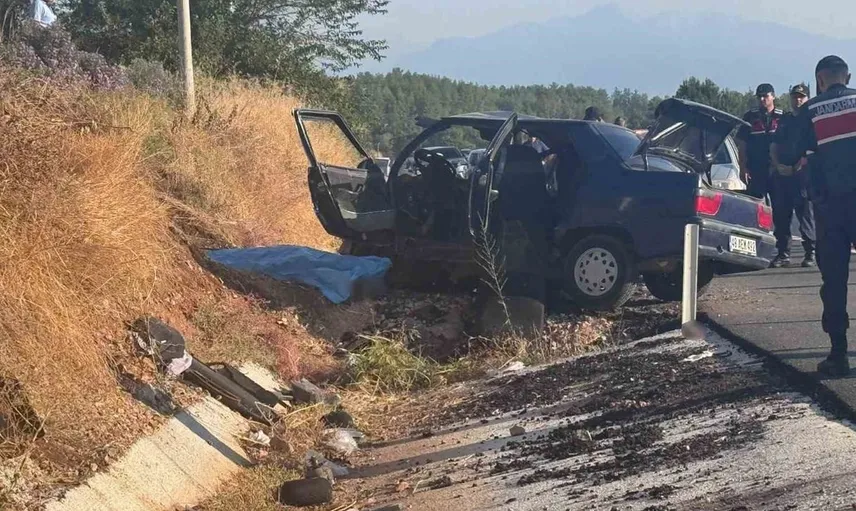 Seydikemer'de direksiyon hakimiyetinin kaybedilmesi trajedisi: İki can kaybı