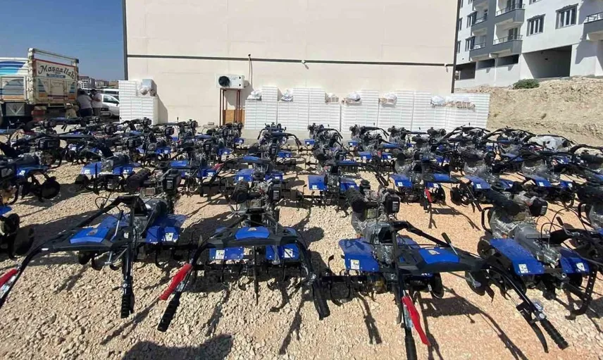 Besni’de çiftçilere ve fırıncılara yeni ekipman desteği
