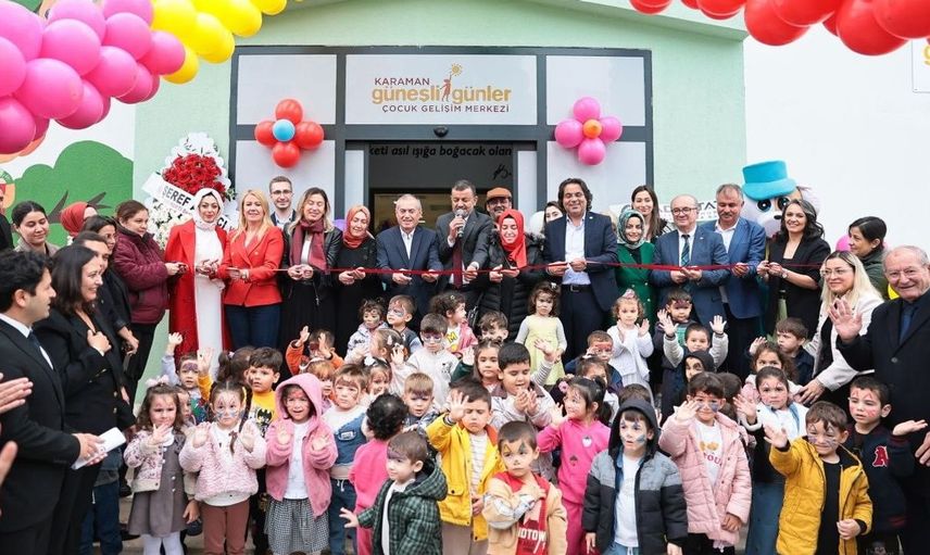 Egekent Karaman Güneşli Günler çocuk gelişim merkezi kapılarını açtı