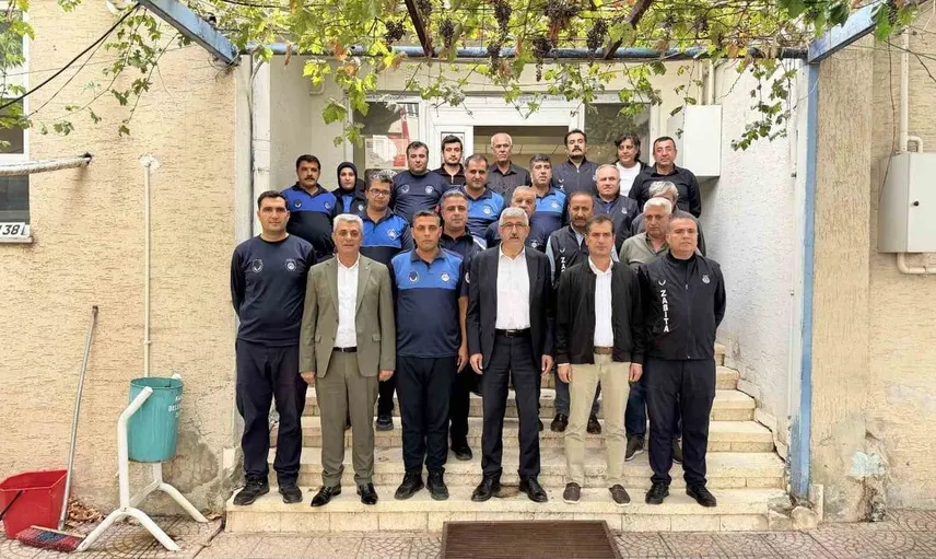 Başkan Hallaç, zabıta ekiplerine önemli mesajlar verdi