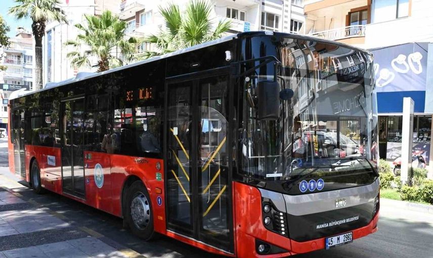 Manisa'da 29 Ekim Cumhuriyet Bayramı'nda toplu taşıma bedava