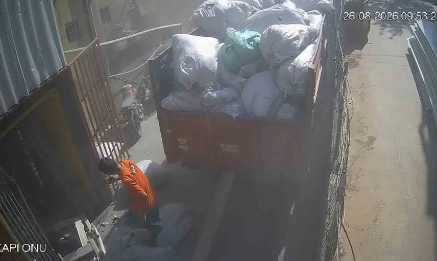 Gaziosmanpaşa'da yük asansörü kazası: Güvenlik kamerası görüntüleri ortaya çıktı