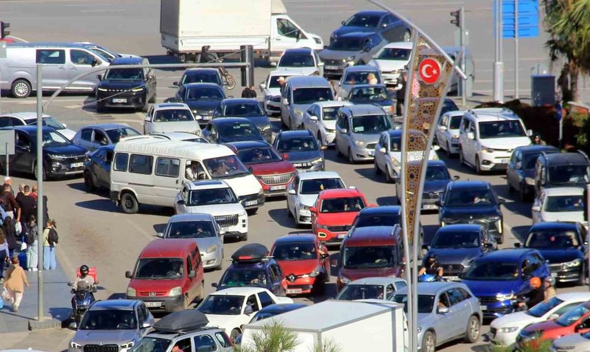 Samsun'da trafiğe kayıtlı taşıt sayısı artış gösterdi