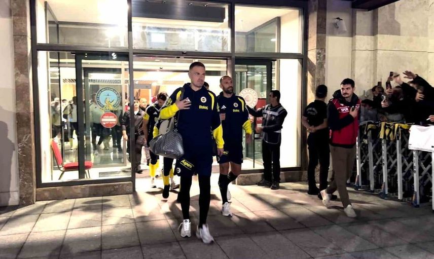 Fenerbahçe Rize’de coşkulu bir karşılama ile karşılandı