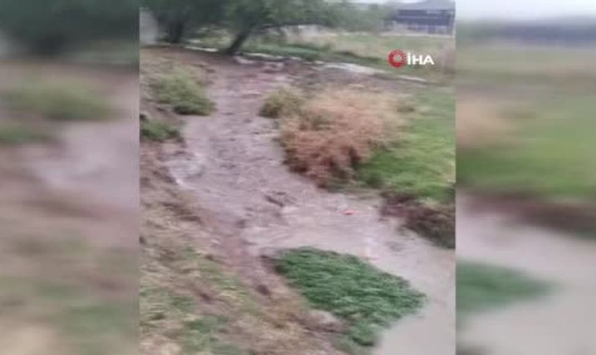 Ankara'da sağanak yağış sonrası sel felaketi: Haymana mahallesi sular altında